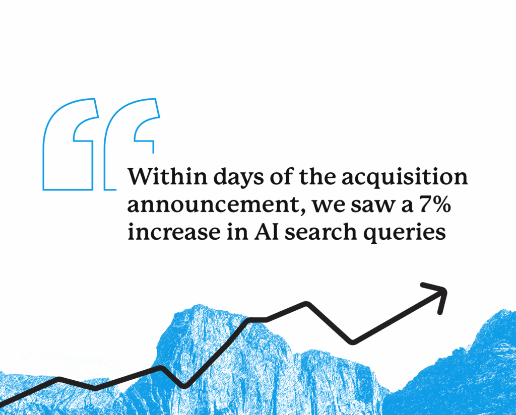 Blue mountainscape and quote